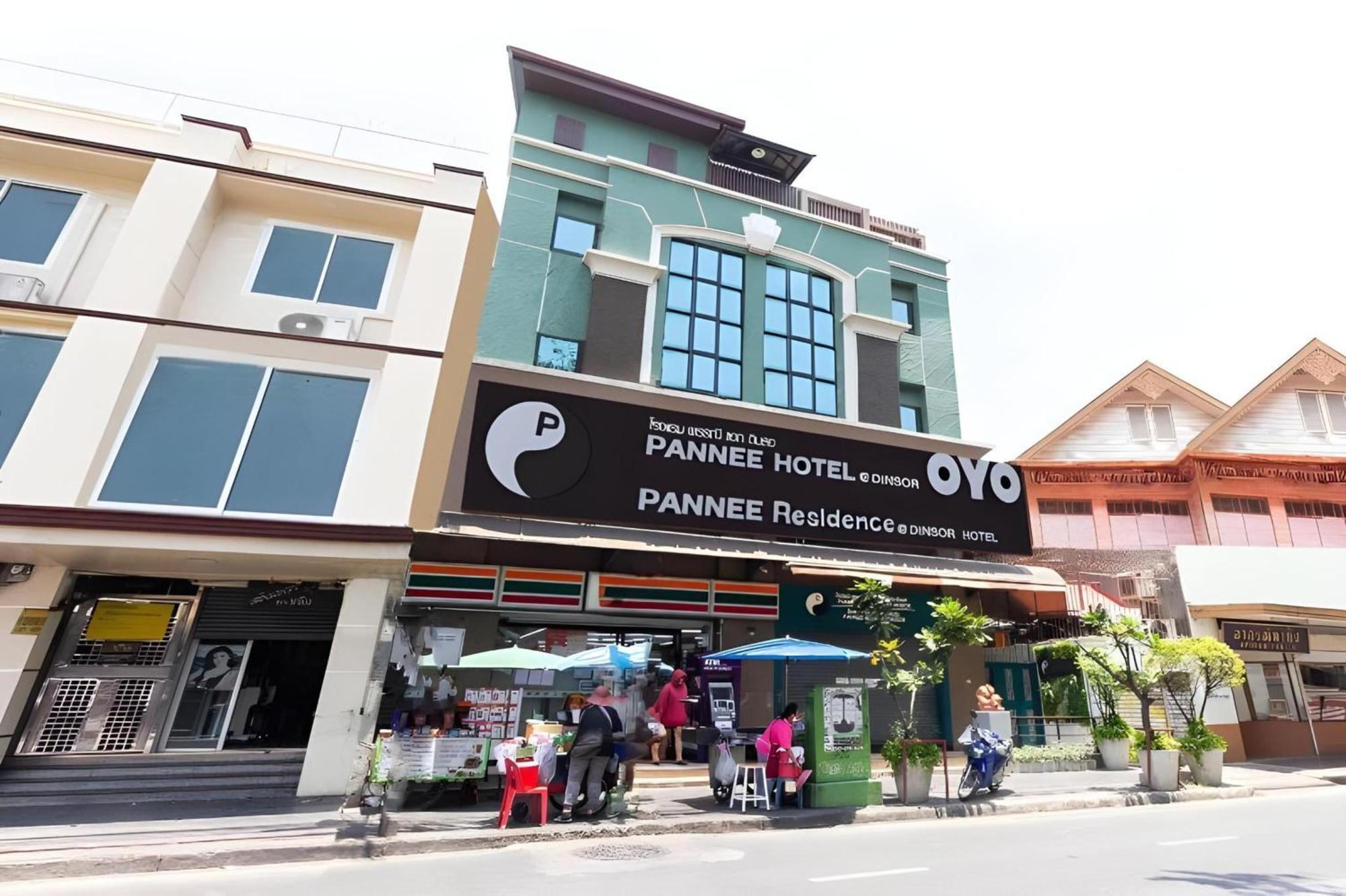 Super Oyo 484 Pannee Residence Khaosan Sha Plus Bangkok Exterior photo